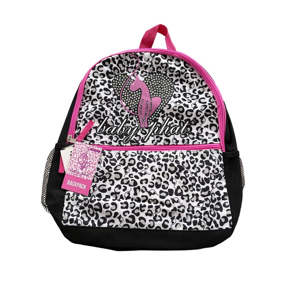 Baby Phat Back Pack With Cheetah Print